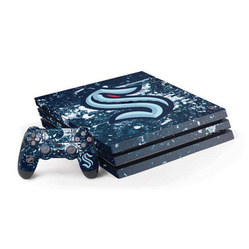 NHL Seattle Kraken Frozen PlayStation PS4 Skins