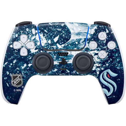 NHL Seattle Kraken Frozen PlayStation PS5 Skins