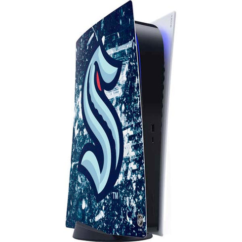 NHL Seattle Kraken Frozen PlayStation PS5 Skins