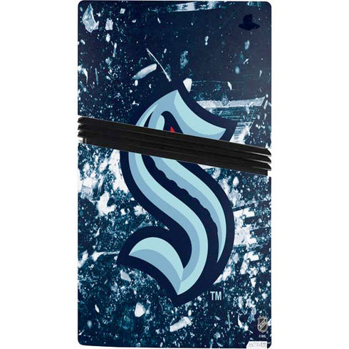 NHL Seattle Kraken Frozen PS5 Pro Bundle Skin