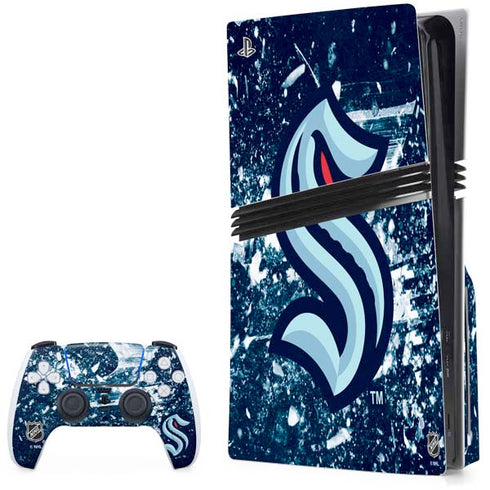 NHL Seattle Kraken Frozen PlayStation PS5 Skins