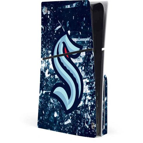 NHL Seattle Kraken Frozen PlayStation PS5 Skins