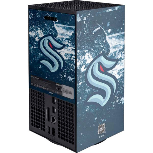 NHL Seattle Kraken Frozen XBox Series X Digital Edition Console Skin