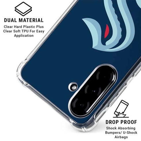 NHL Seattle Kraken Galaxy A36 5G Clear Case