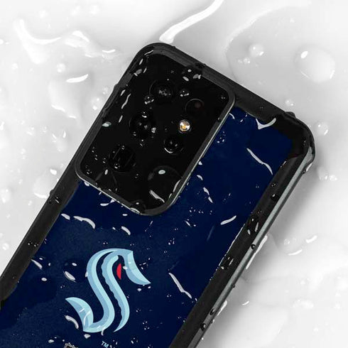 NHL Seattle Kraken Galaxy S24 Ultra Waterproof Case