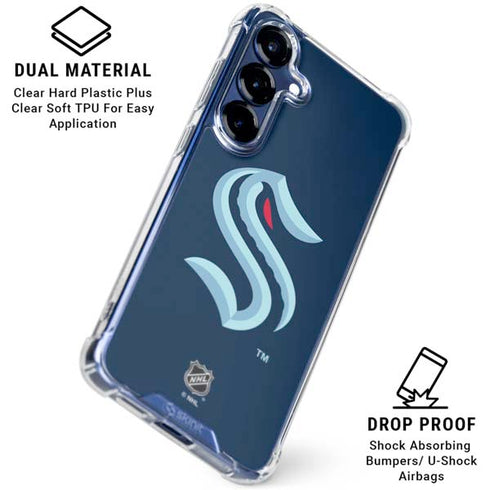 NHL Seattle Kraken Galaxy S25 Plus Clear Case