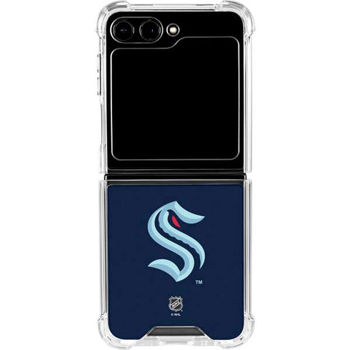 NHL Seattle Kraken Galaxy Z Flip6 Clear Case