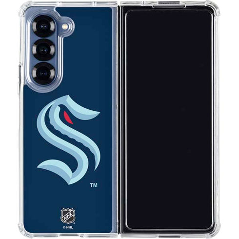 NHL Seattle Kraken Galaxy Z Fold6 Clear Case