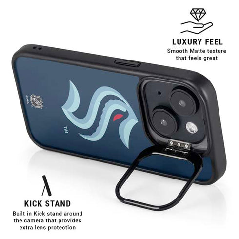 NHL Seattle Kraken iPhone 14 Kickstand Case