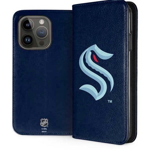 NHL Seattle Kraken iPhone 15 Pro Folio Case