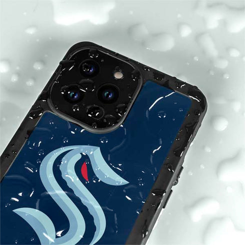 NHL Seattle Kraken iPhone 15 Pro Waterproof Case
