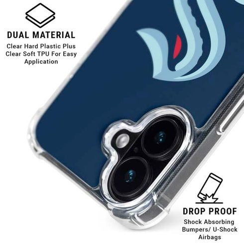 NHL Seattle Kraken iPhone 16 MagSafe Case