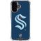NHL Seattle Kraken iPhone 16 Plus Clear Case
