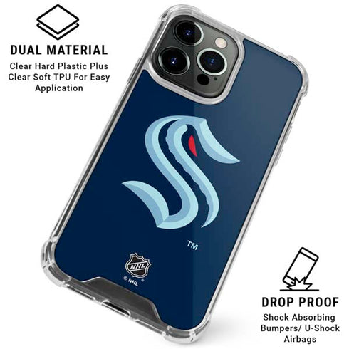 NHL Seattle Kraken iPhone 16 Pro Max Clear Case