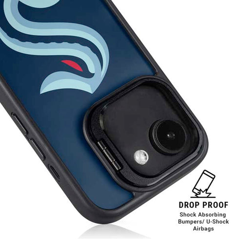 NHL Seattle Kraken iPhone 16e Kickstand Case