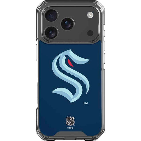 NHL Seattle Kraken iPhone 18 Pro Clear Case