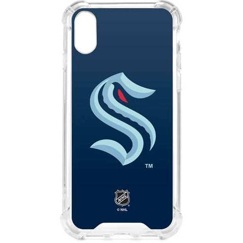 NHL Seattle Kraken iPhone XS Clear Case