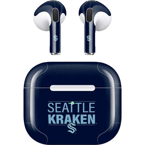 NHL Seattle Kraken Lineup Apple AirPods (3rd Gen 2021) Skin