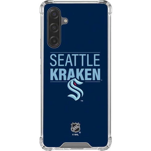NHL Seattle Kraken Lineup Galaxy A17 Clear Case