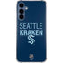 NHL Seattle Kraken Lineup Galaxy A35 5G Clear Case