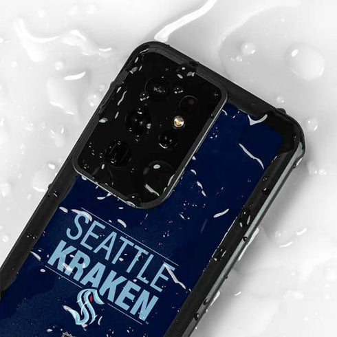 NHL Seattle Kraken Lineup Galaxy S24 Ultra Waterproof Case