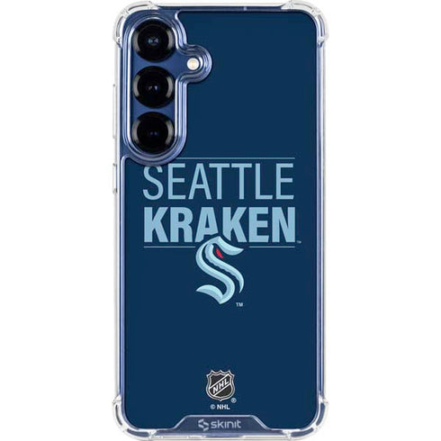 NHL Seattle Kraken Lineup Galaxy S25 Clear Case