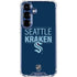 NHL Seattle Kraken Lineup Galaxy S25 Clear Case