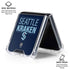 NHL Seattle Kraken Lineup Galaxy Z Flip6 Clear Case