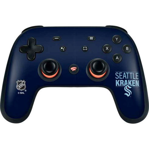 NHL Seattle Kraken Lineup Google Stadia Controller Skin
