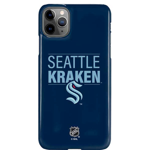 NHL Seattle Kraken Lineup iPhone Cases
