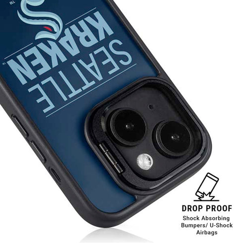 NHL Seattle Kraken Lineup iPhone 14 Plus Kickstand Case