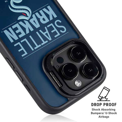 NHL Seattle Kraken Lineup iPhone 14 Pro Kickstand Case