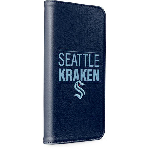 NHL Seattle Kraken Lineup iPhone 15 Plus Folio Case