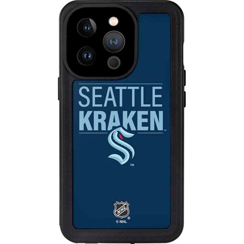 NHL Seattle Kraken Lineup iPhone 15 Pro Waterproof Case