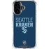 NHL Seattle Kraken Lineup iPhone 16 Clear Case