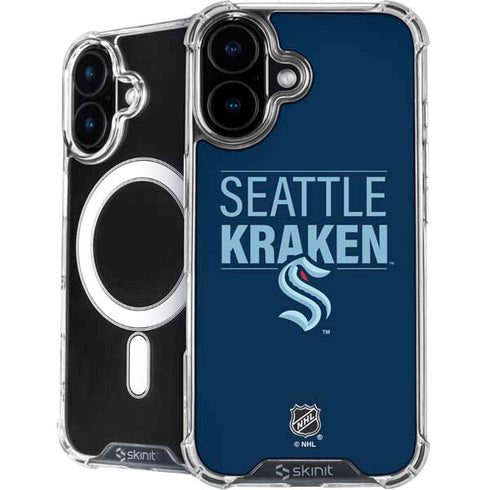 NHL Seattle Kraken Lineup iPhone 16 MagSafe Case