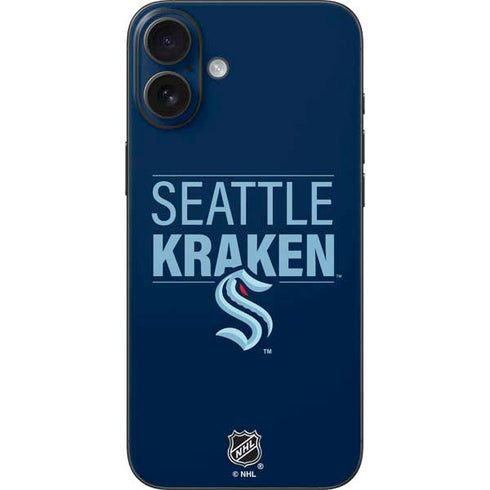 NHL Seattle Kraken Lineup iPhone 16 Plus Skin
