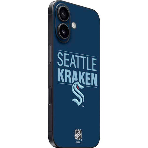 NHL Seattle Kraken Lineup iPhone 16 Plus Skin