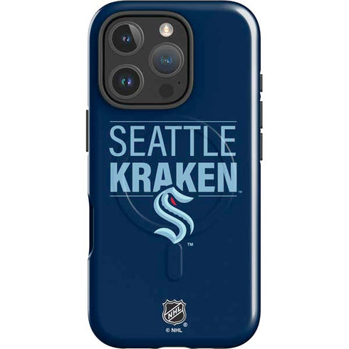 NHL Seattle Kraken Lineup iPhone 16 Pro Magsafe Impact Case