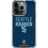 NHL Seattle Kraken Lineup iPhone 16 Pro Max Clear Case