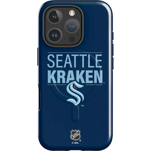 NHL Seattle Kraken Lineup iPhone 16 Pro Max Magsafe Impact Case
