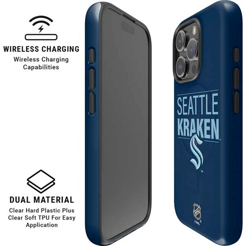 NHL Seattle Kraken Lineup iPhone 16 Pro Max Magsafe Impact Case