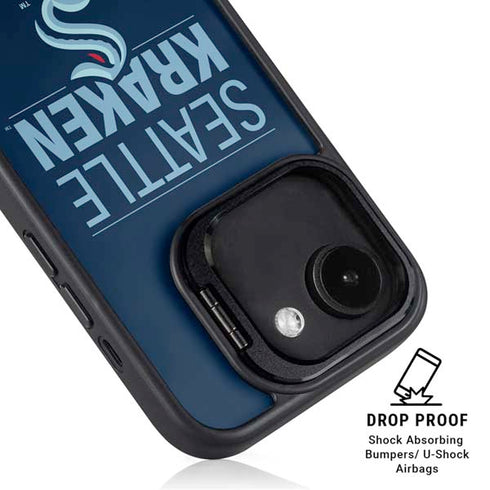 NHL Seattle Kraken Lineup iPhone 16e Kickstand Case