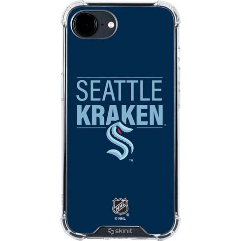 NHL Seattle Kraken Lineup iPhone 16e Clear Case