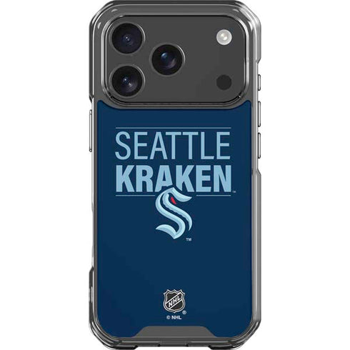 NHL Seattle Kraken Lineup iPhone 18 Pro Clear Case