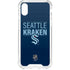 NHL Seattle Kraken Lineup iPhone XS Clear Case