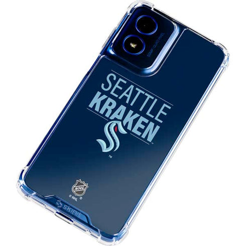 NHL Seattle Kraken Lineup Moto G 5G (2024) Clear Case