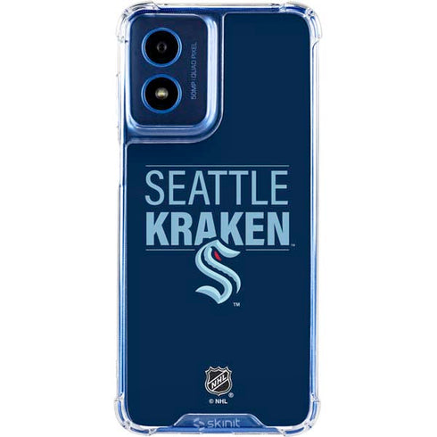 NHL Seattle Kraken Lineup Moto G Play 4G (2024) Clear Case
