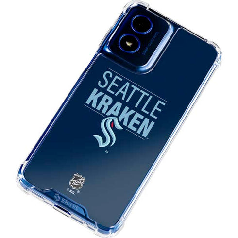 NHL Seattle Kraken Lineup Moto G Play 4G (2024) Clear Case