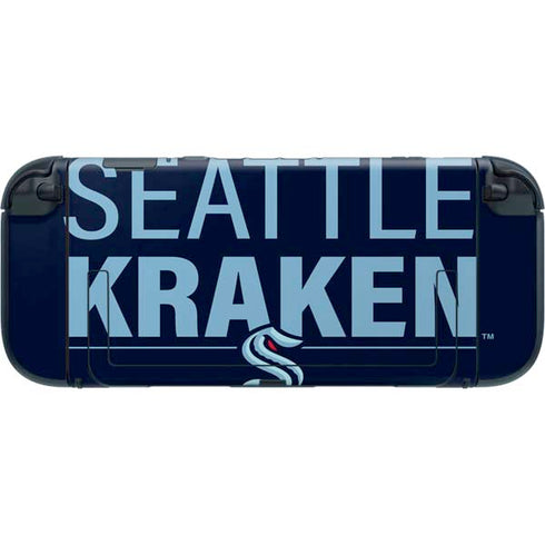 NHL Seattle Kraken Lineup Nintendo Switch 2 (2025) with Joy-Con Skin